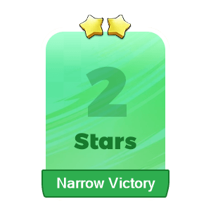 Narrow Victory
