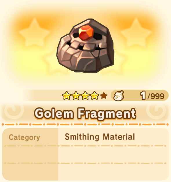 Golem Fragment x99