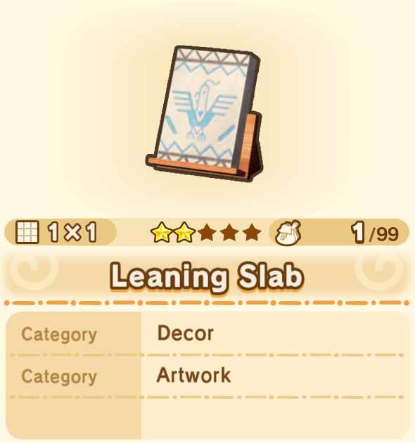 Leaning Slab