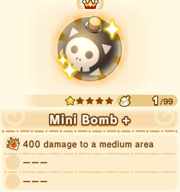 Mini Bomb + x99