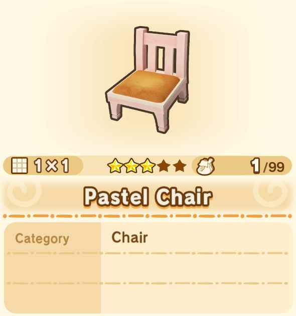 Pastel Chair