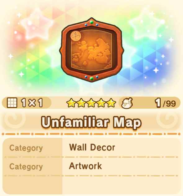 Unfamiliar Map