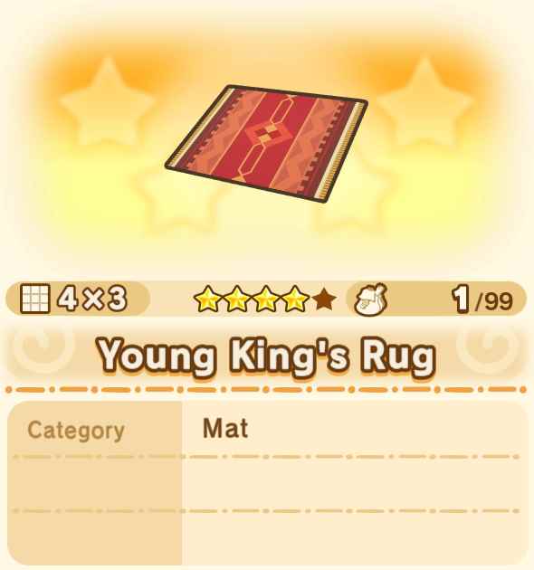 Young King's Rug