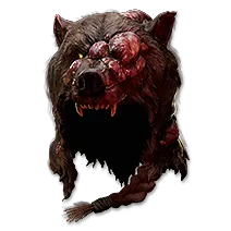 Starkonja's Head Leatherbound Hood