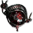 Yoke of Suffering Bloodstone Amulet