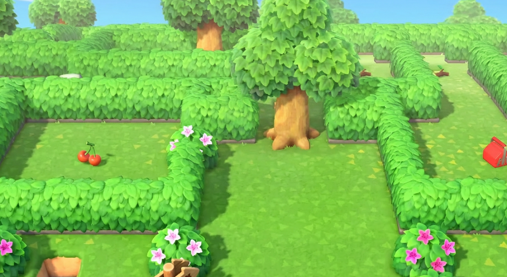 acnh may day maze layout 1