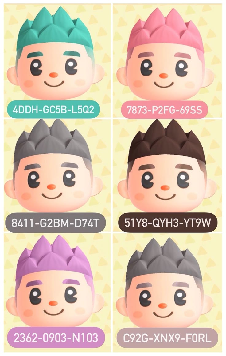 ACNH Thick Anime Brows