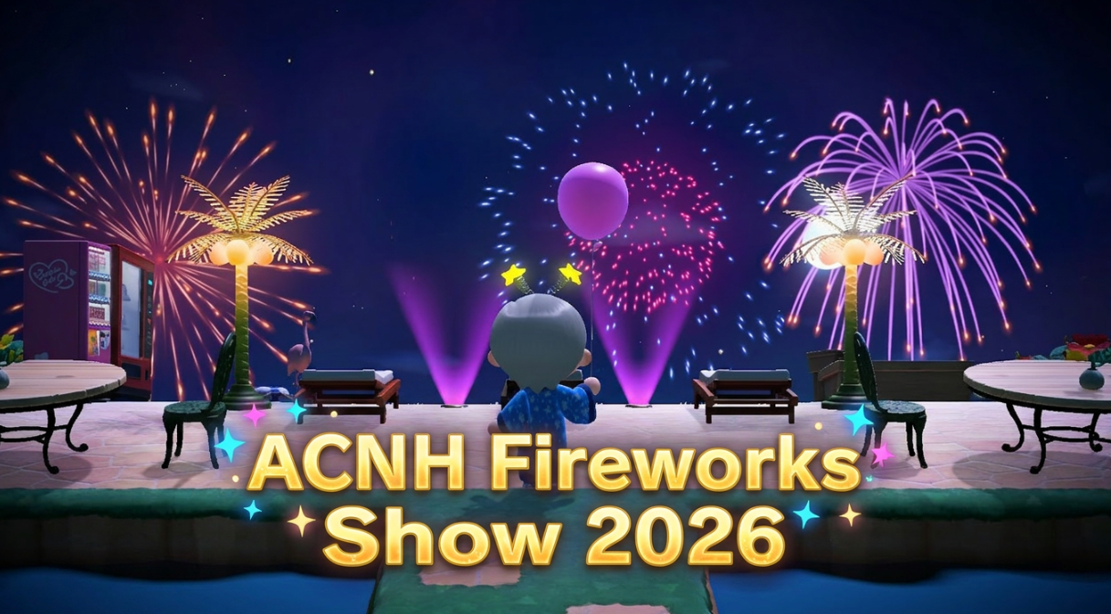 ACNH Fireworks Show 2026