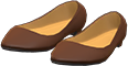 Brown basic pumps