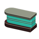 Diner Counter Table|Aquamarine