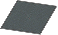 Gray floor tiles