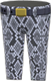 Gray python-print slacks