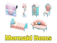 ACNH Mermaid Items For Sale - Buy Animal Crossing Mermaid Items On ...