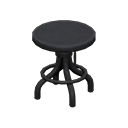 Vintage stool|Black