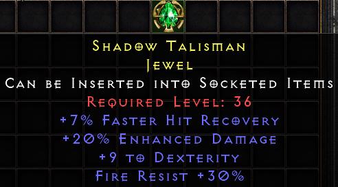 Shadow Talisman[ID:17170662665]