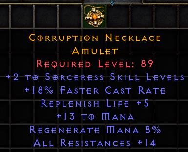 Corruption Necklace[ID:17174083430]