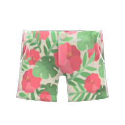 Botanical Shorts White