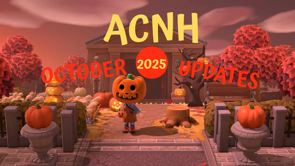 ACNH October Updates & Events 2025