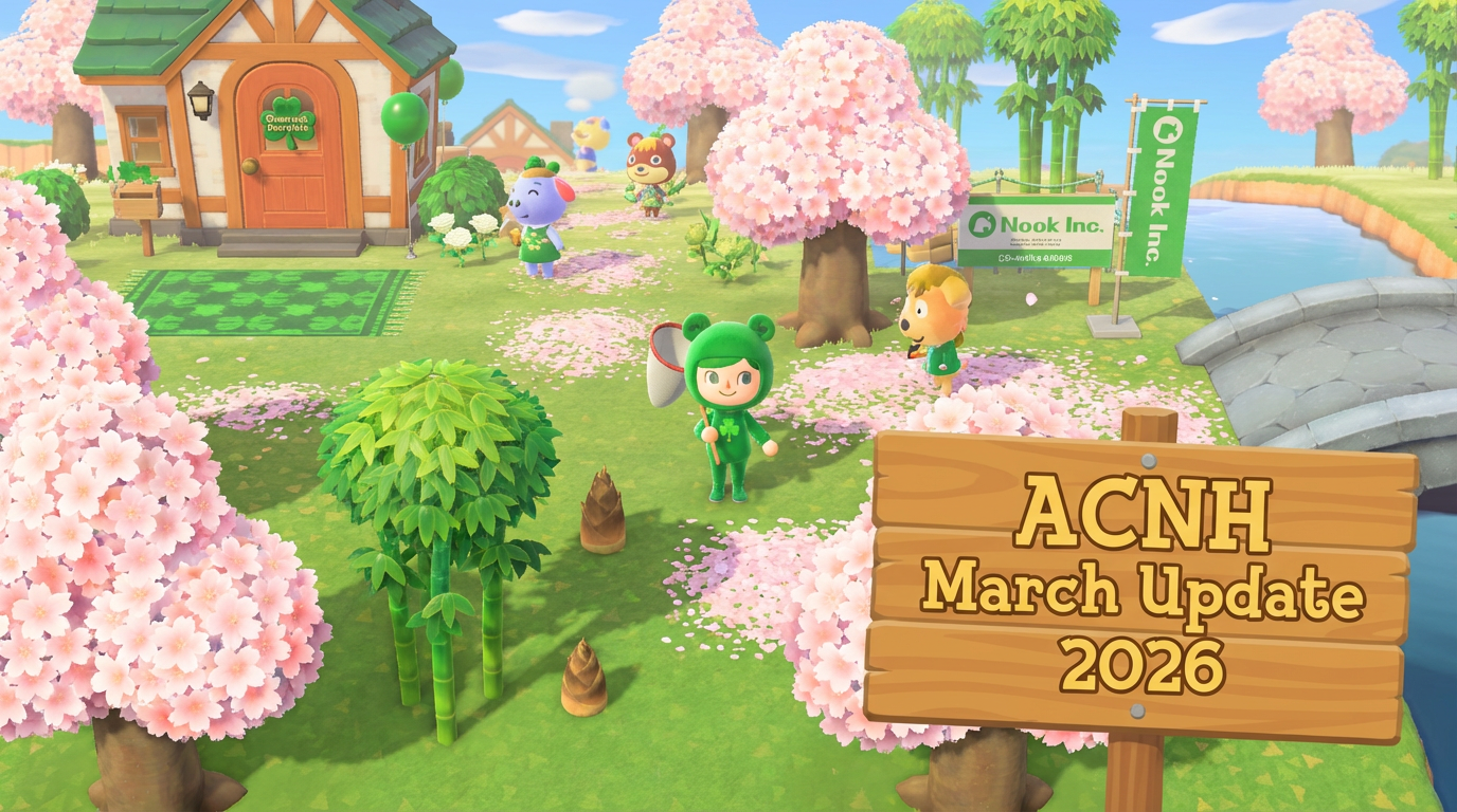 ACNH March Update 2026